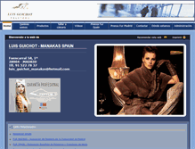 Tablet Screenshot of luisguichot.com